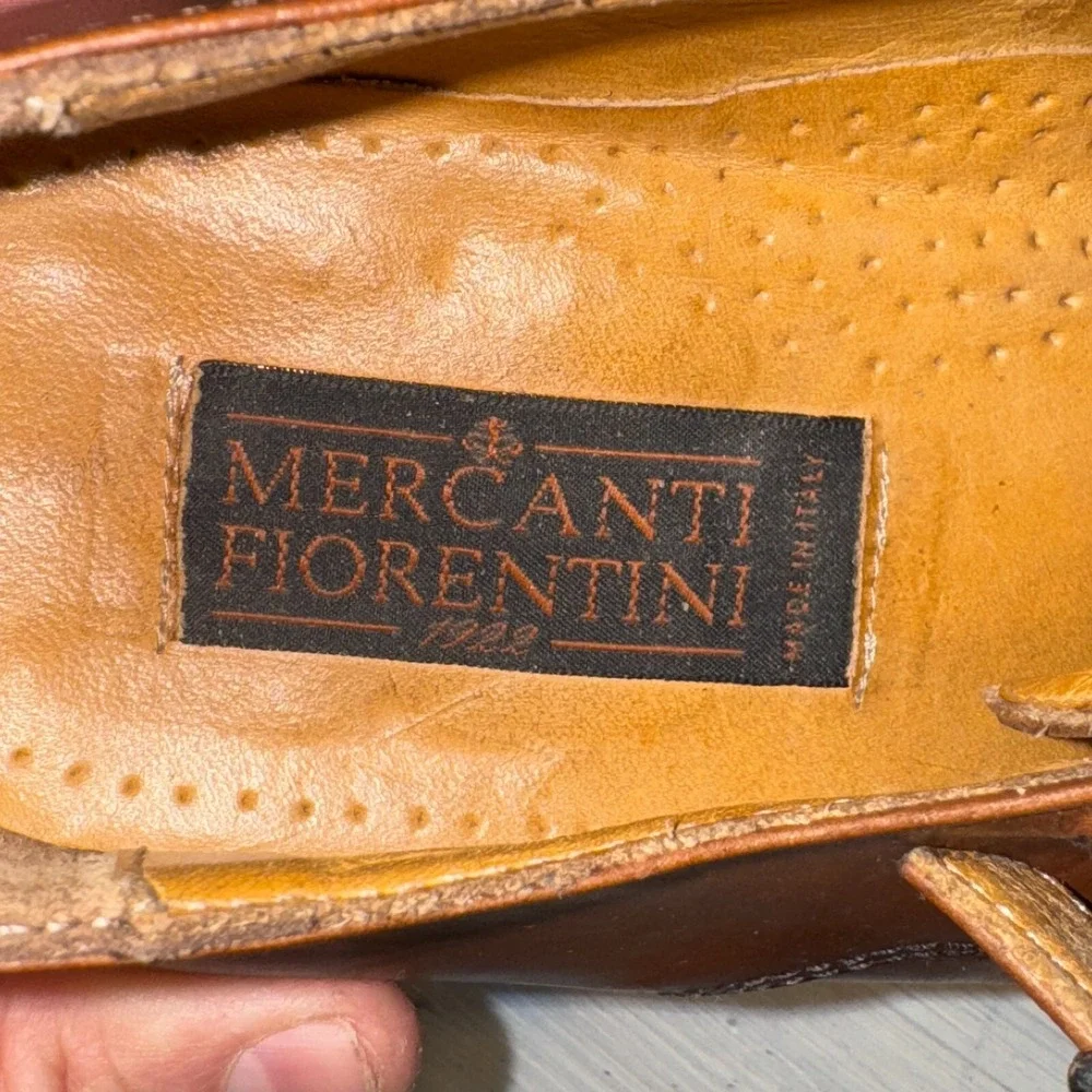 Mercanti Fiorentini Mens‎ Shoes Monk Strap Men's Sz 13